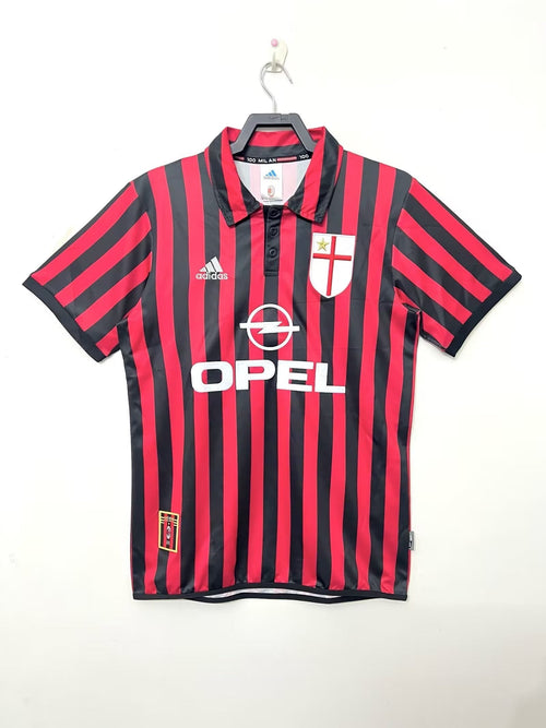 Camiseta retro de hombre del equipo de Milán - 1999/00