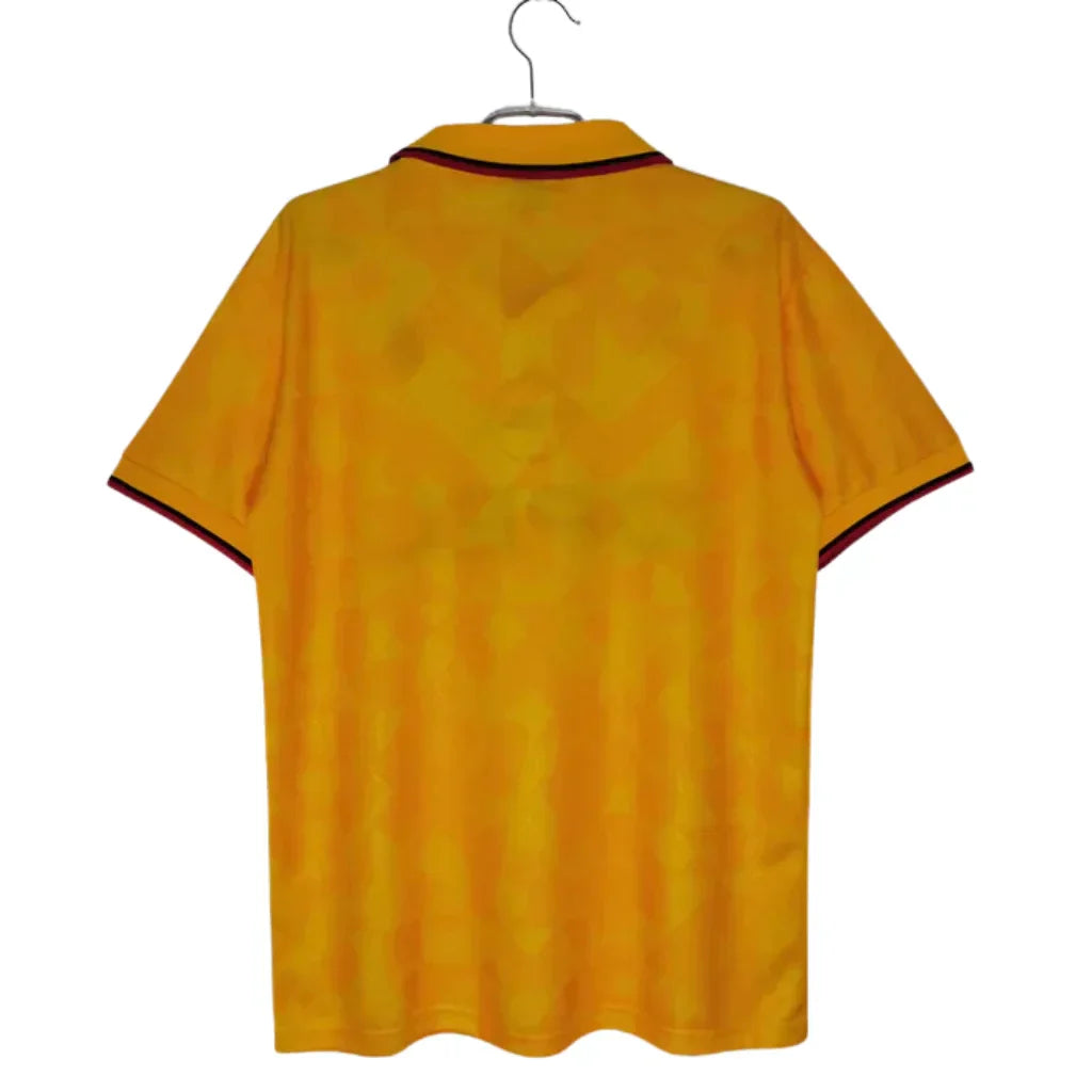 Jersey Milan Retro Laranja Lotto - 1995/1996