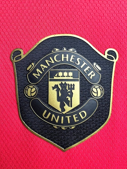 Retro Manga Larga Manchester United Local - 2019/20