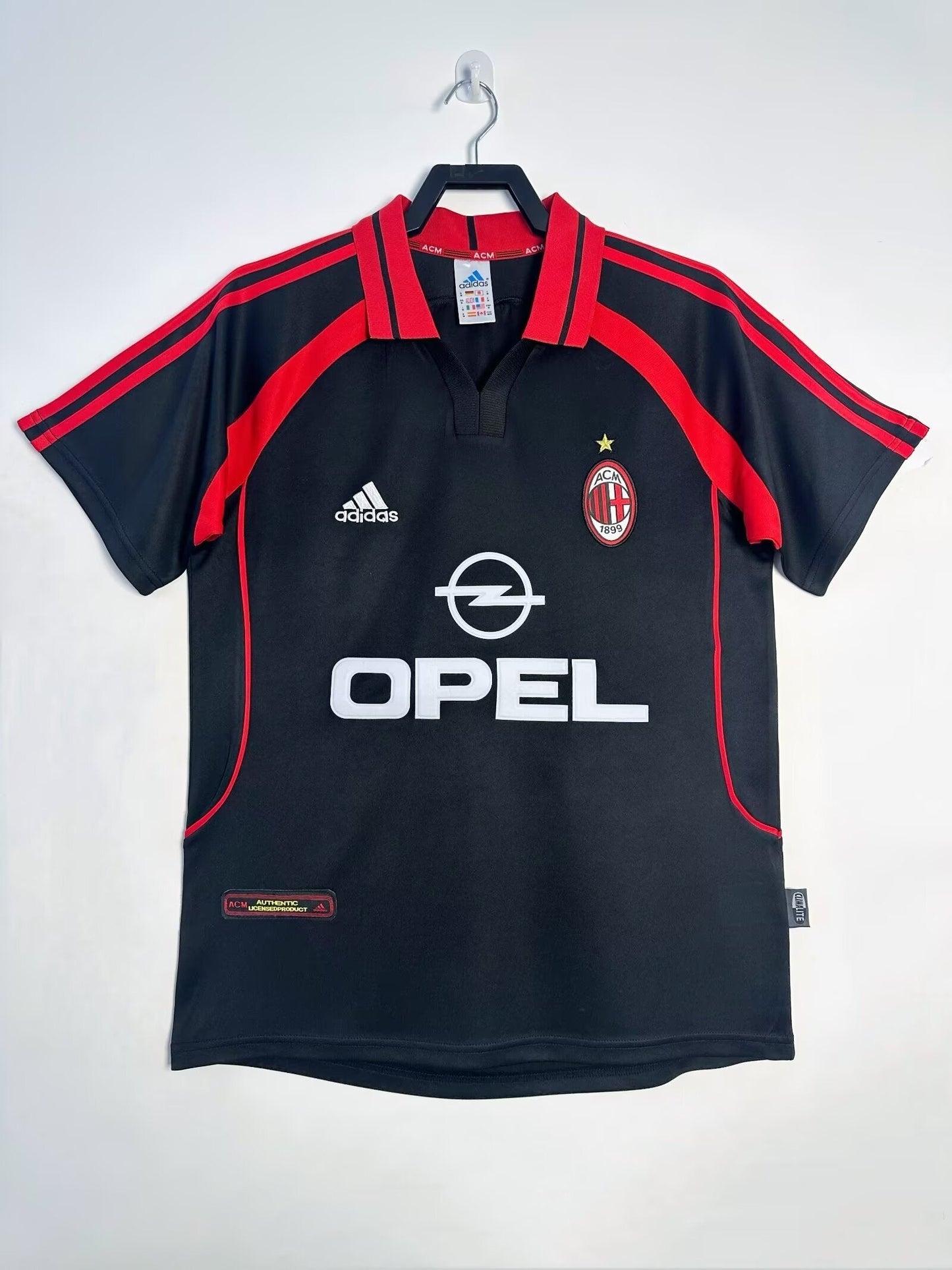 Camiseta Retro de Hombre Equipo Milán - 2000/01