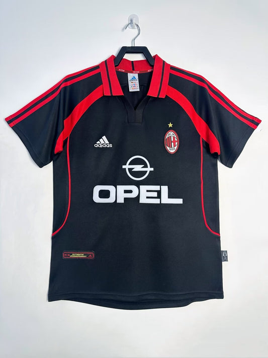 Camiseta Retro de Hombre Equipo Milán - 2000/01