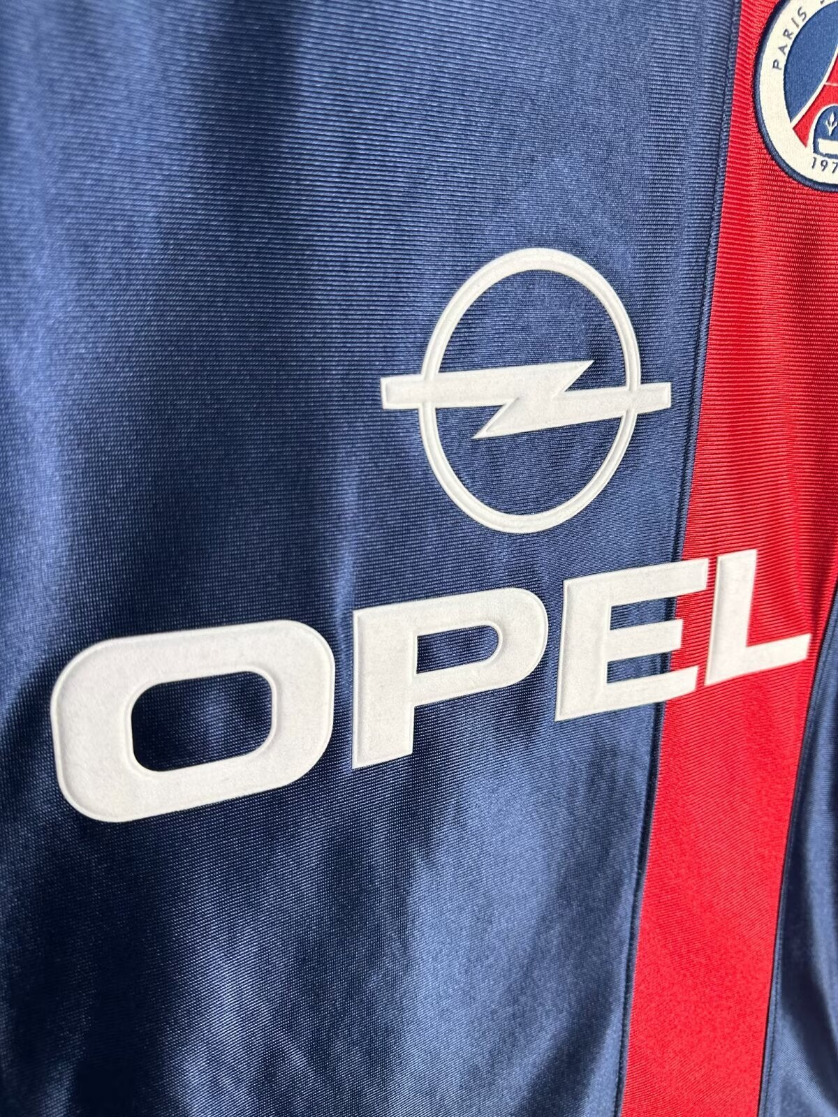 Camiseta Retro de Hombre Manga Larga PSG Local - 2001/02