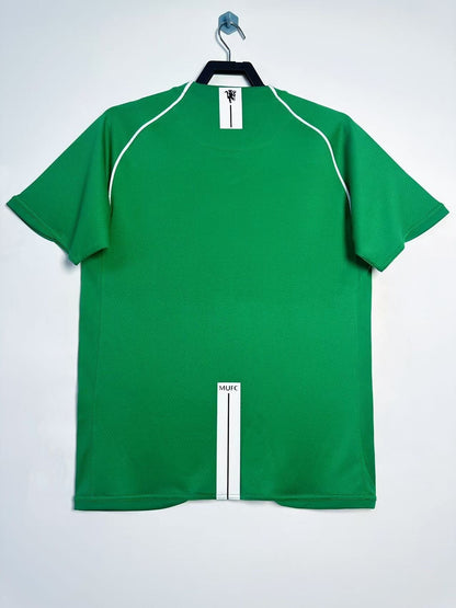 Maillot Rétro Homme Manchester United Équipe Vert Gardien de But - 2007/08