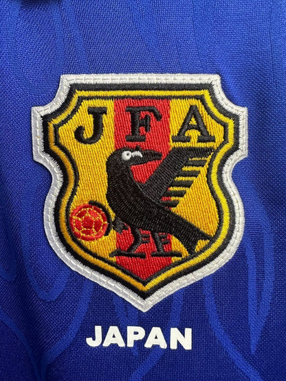 Maillot Rétro Homme Manches Longues Équipe Nationale du Japon Domicile - 1998