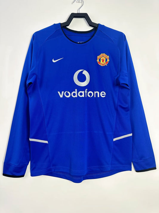 Retro Long Sleeve Manchester United Away  - 2002/03