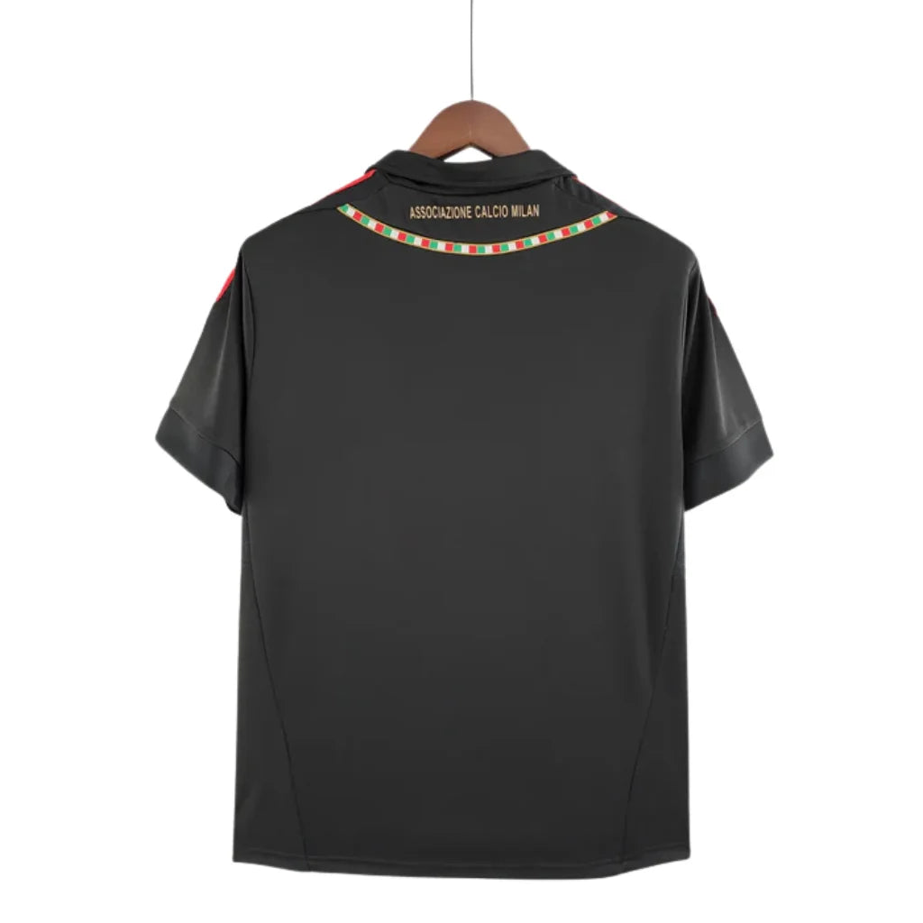 Jersey Milan Retro III Preta Adidas - 11/12