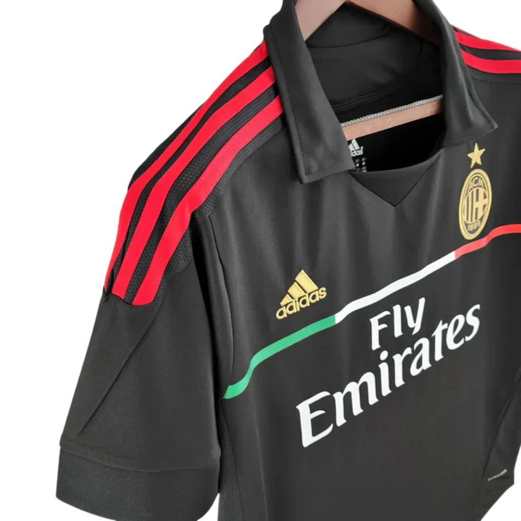 Jersey Milan Retro III Preta Adidas - 11/12