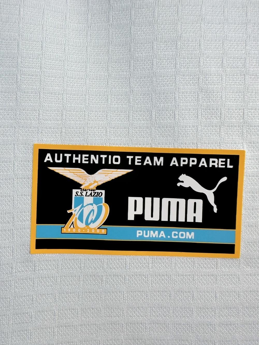 Camiseta retro de manga larga de hombre del equipo Lazio - 1998/00