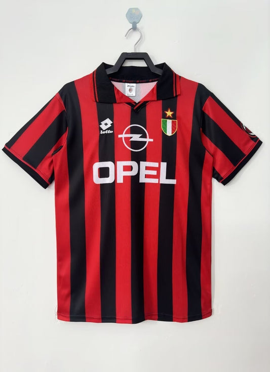 Camiseta retro de hombre Milan equipo local - 1996/1997