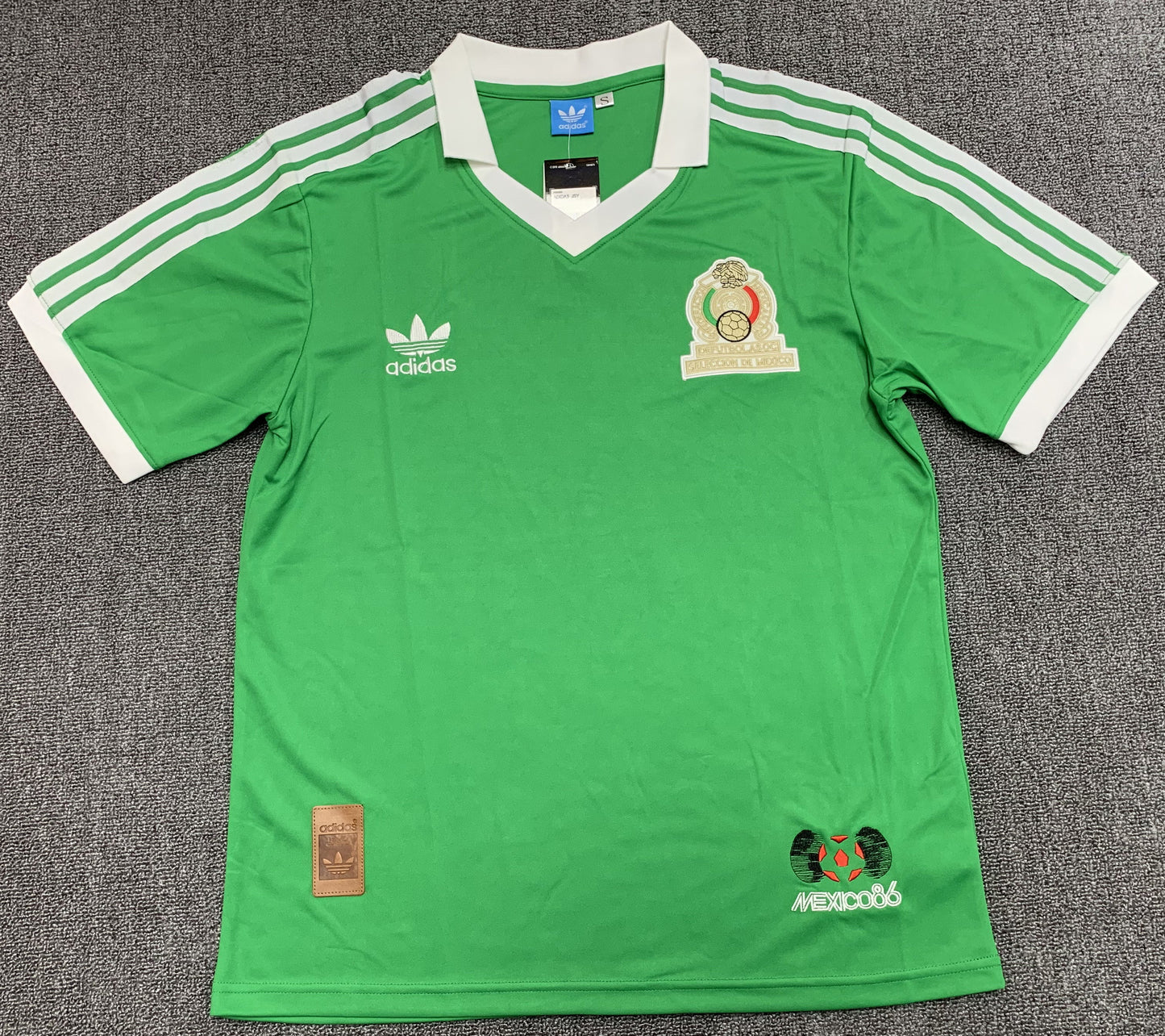 Camiseta Retro Selección Nacional de México (Local) - Hombre - 1986