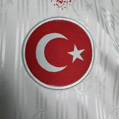 Maillot Rétro Homme Équipe Nationale Turquie Extérieur - 1996