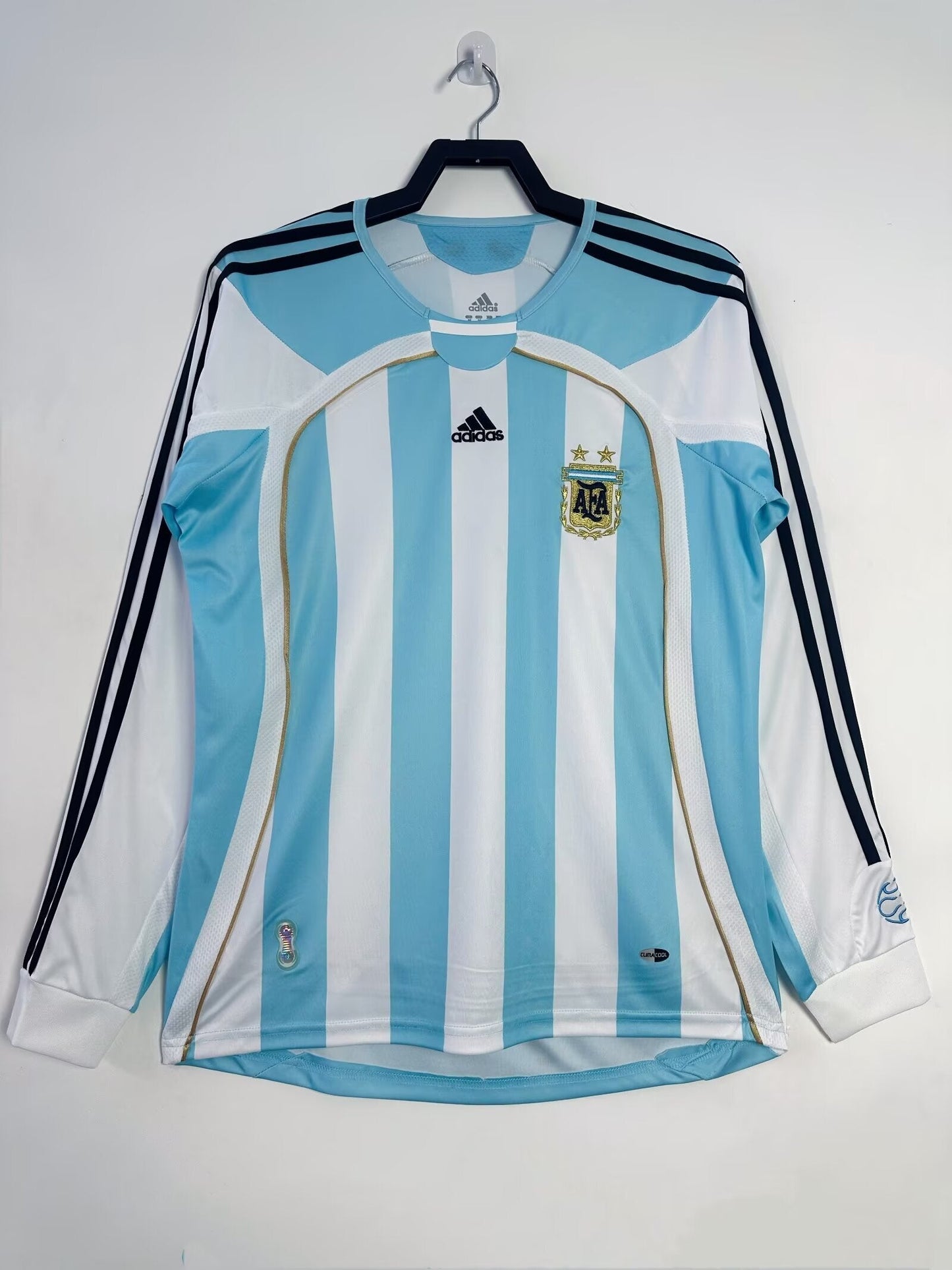 Maillot Rétro Homme Manches Longues Equipe Nationale Argentine Domicile - 2006/07