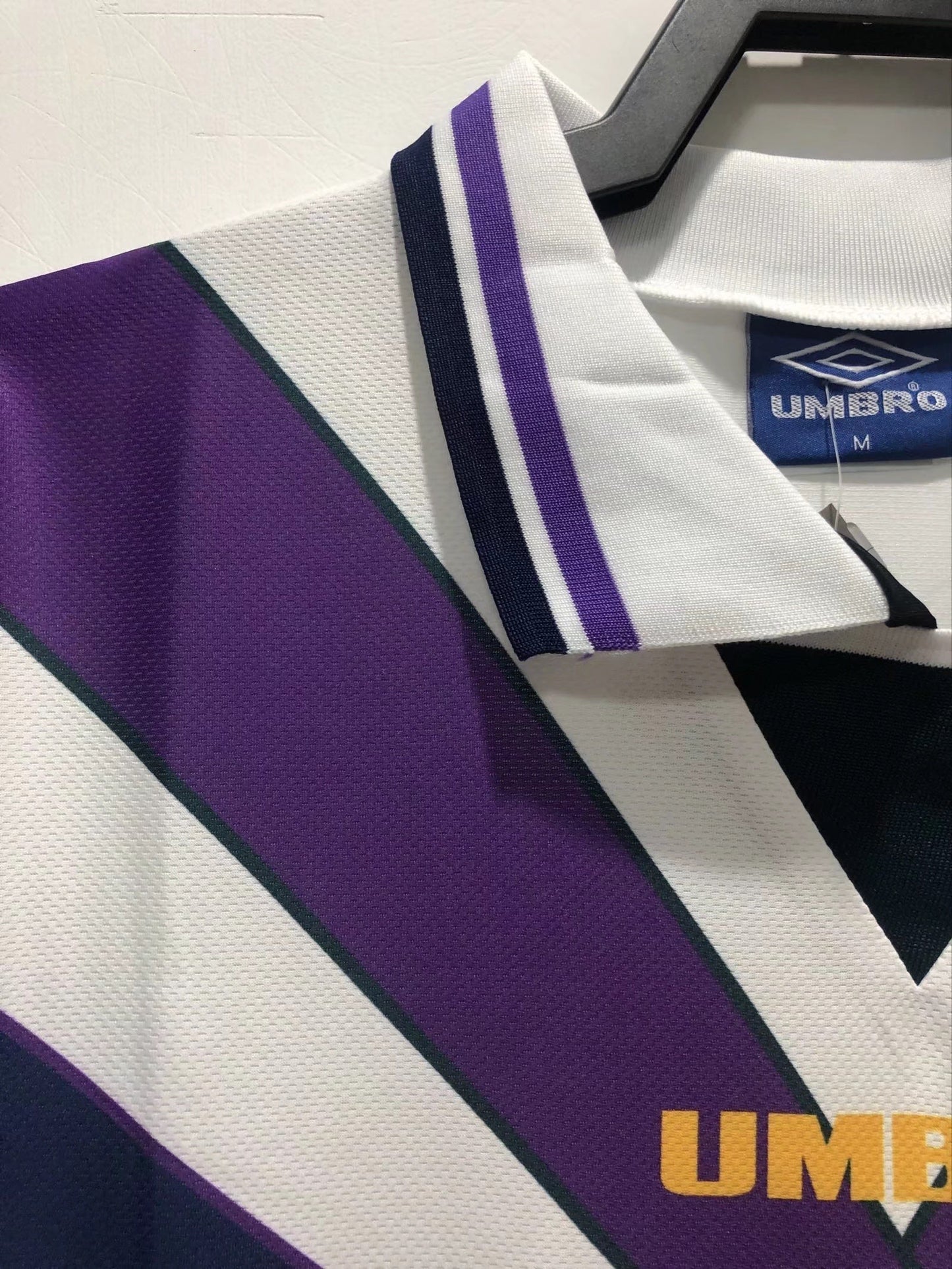 Camiseta retro de la segunda equipación de la Selección Nacional de Escocia para hombre - 1994/96