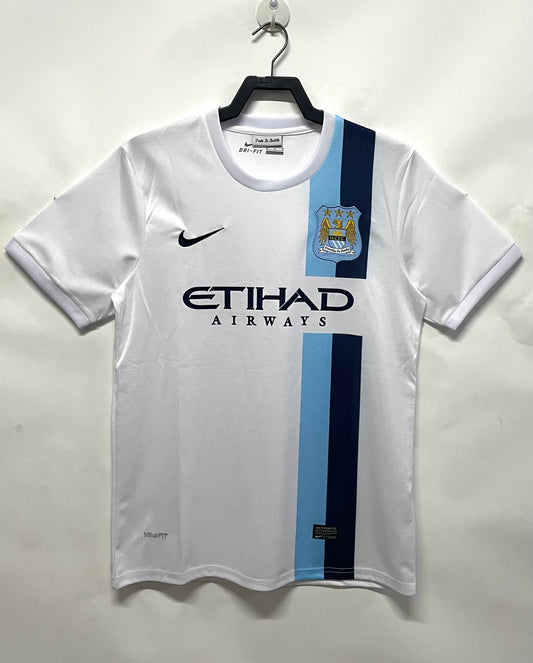 Camiseta Retro de Hombre - Manchester City Visitante - Temporada 2013/2014