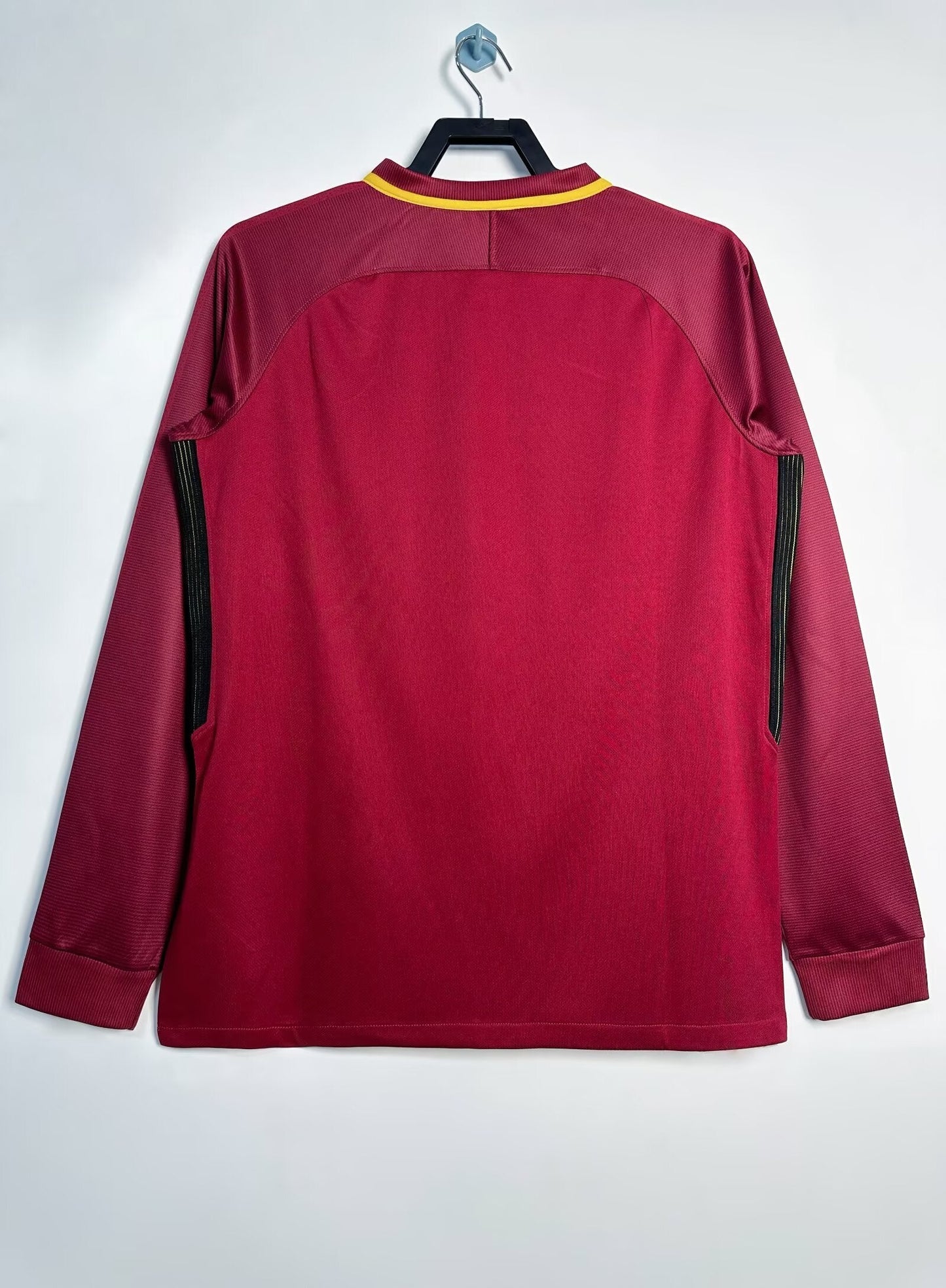 Maillot Rétro Homme Manches Longues Domicile AS Roma - 2017/18