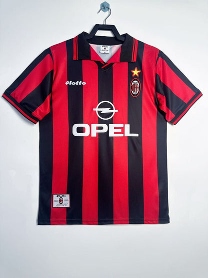 Camiseta Retro de Hombre AC Milan Local - 1997/98