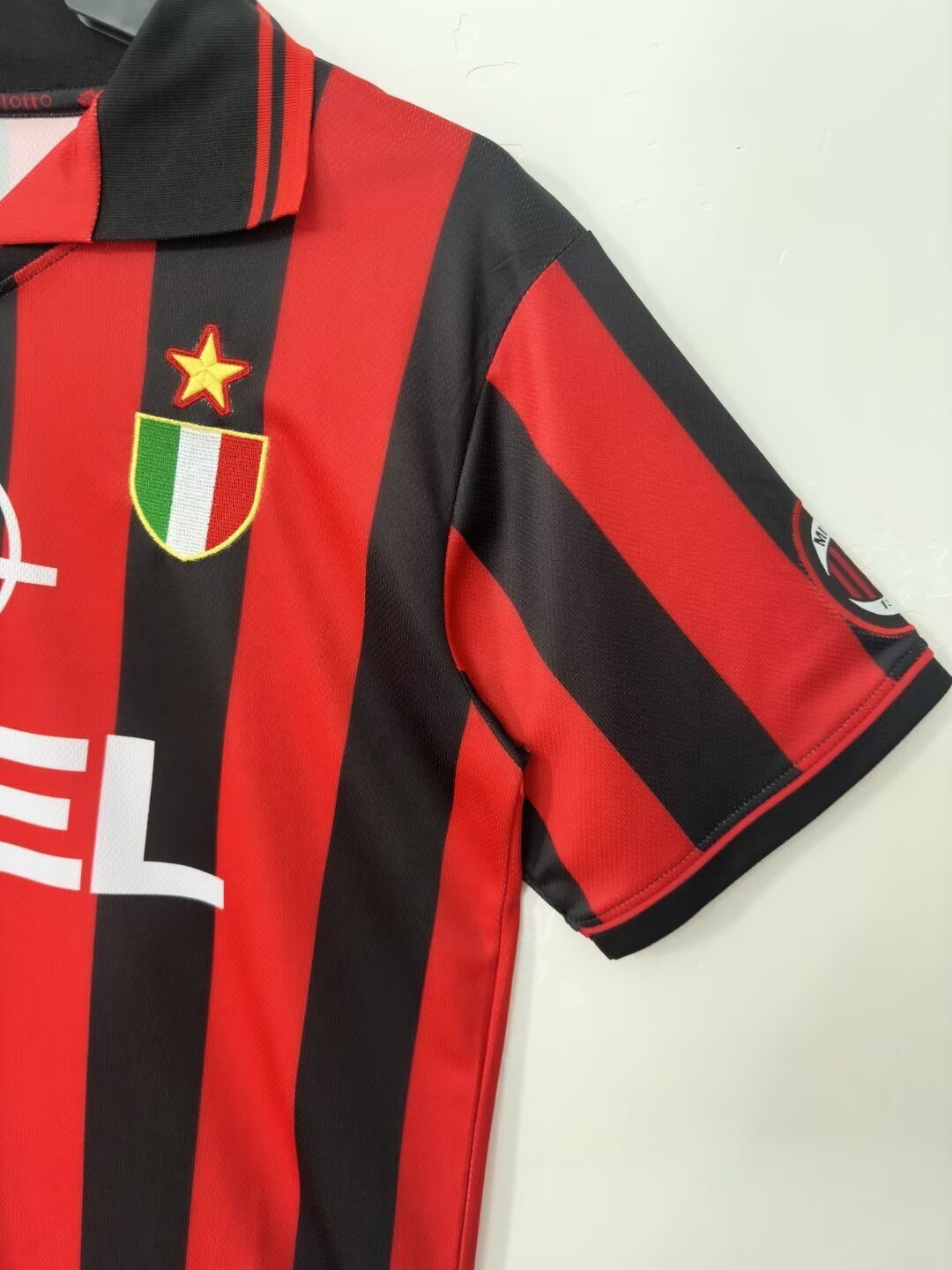 Camiseta retro de hombre Milan equipo local - 1996/1997