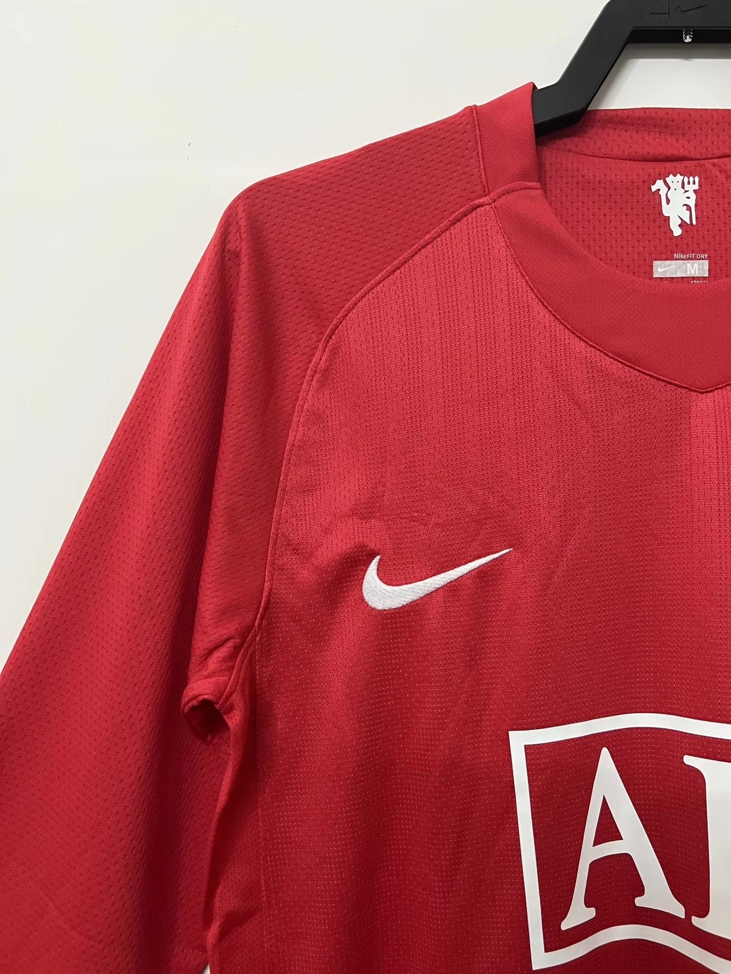 Homme Rétro Manches Longues Manchester United - 2007/08