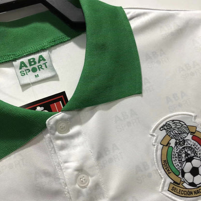 Maillot Rétro Homme Équipe Nationale du Mexique Extérieur - 1995