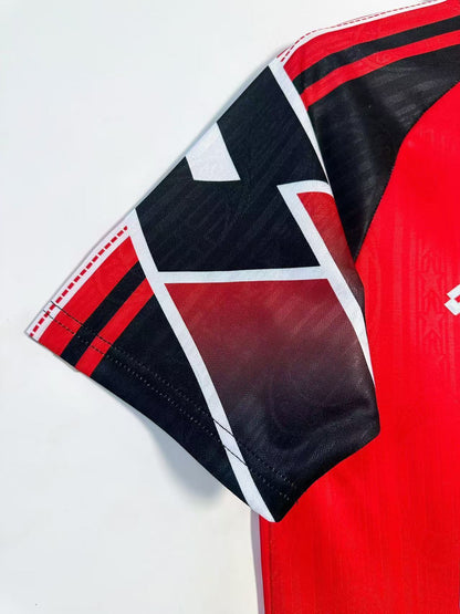 Camiseta Retro de Hombre Edición Especial del Equipo de Milán Roja - 1997/1998
