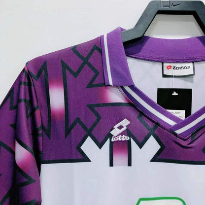 Camiseta retro de hombre Fiorentina - Equipación visitante 1992/93
