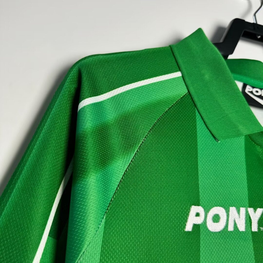Maillot Homme Rétro Manches Longues Tottenham Équipe Vert Gardien - 1997/1999
