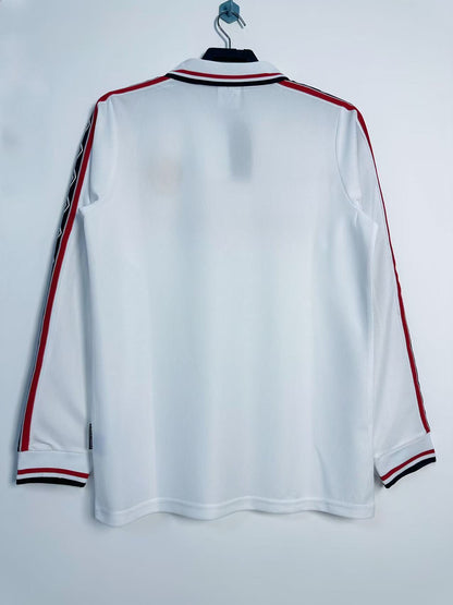 Maillot Rétro Homme Manches Longues Manchester United – Édition Commémorative 1998