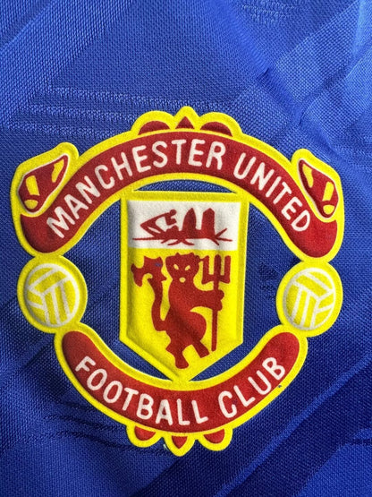 Maillot Rétro Homme Manche Longue Manchester United Extérieur - 1986/88