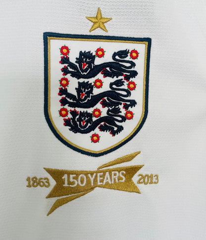 Maillot Rétro Homme Domicile Équipe Nationale Angleterre - 2013