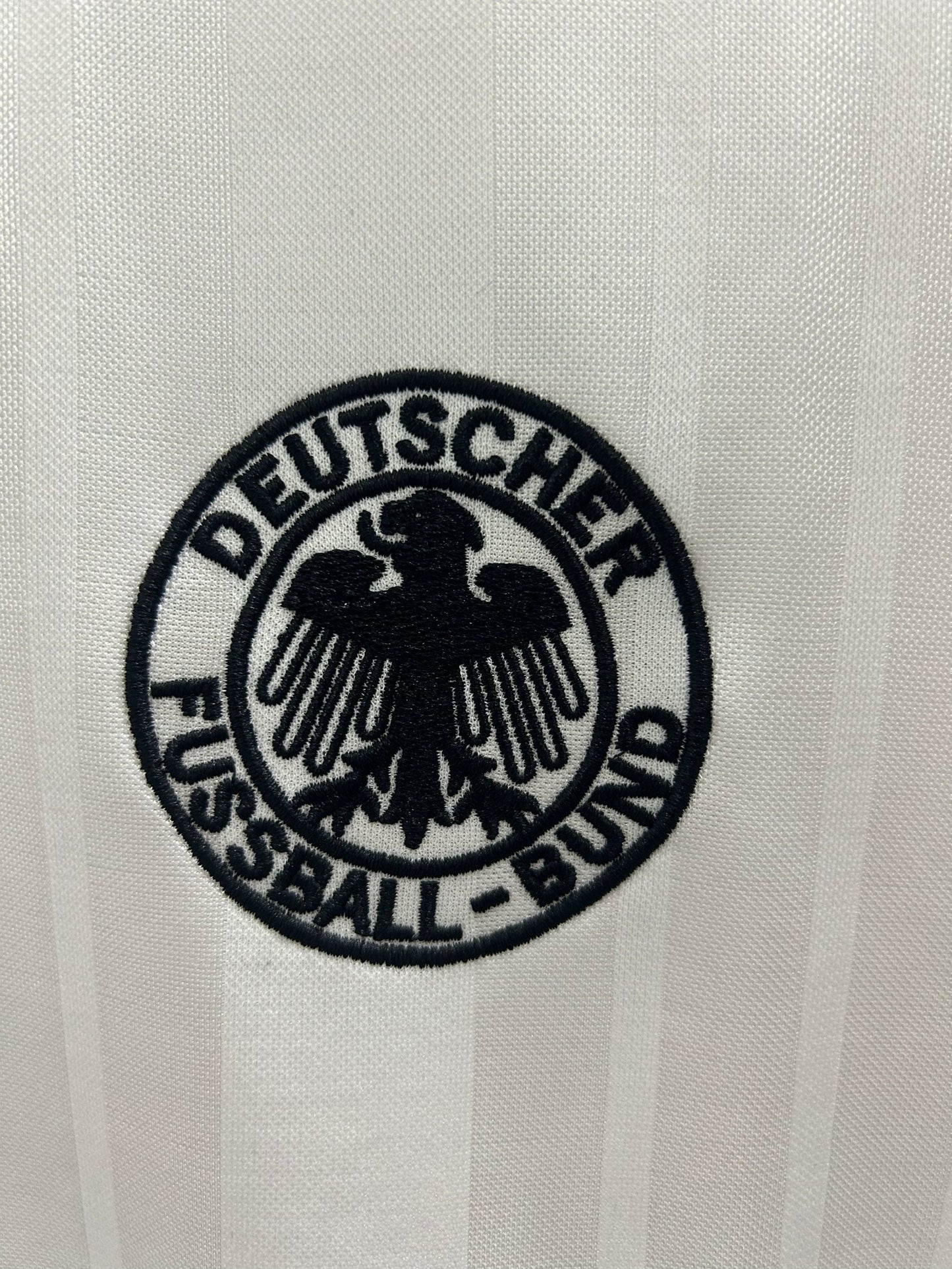 Camiseta Retro de Hombre Selección Nacional de Alemania Blanca - 1992