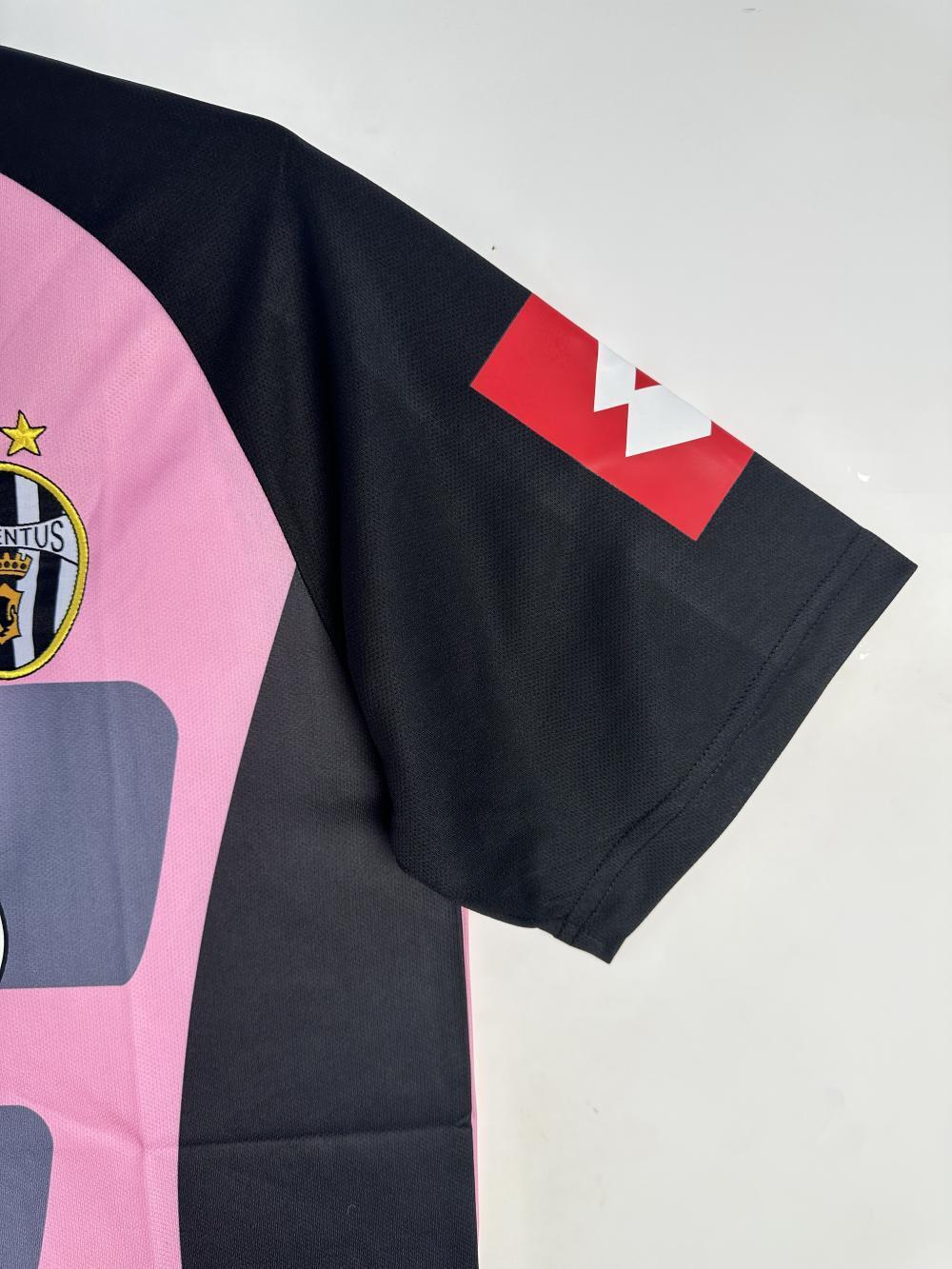 Maillot Rétro Homme Juventus Rose - Saison 2002/03