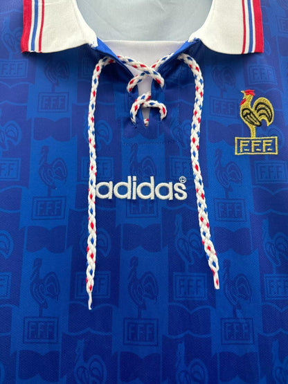 Jersey Retro Hombre Selección Nacional de Francia Local - 1996