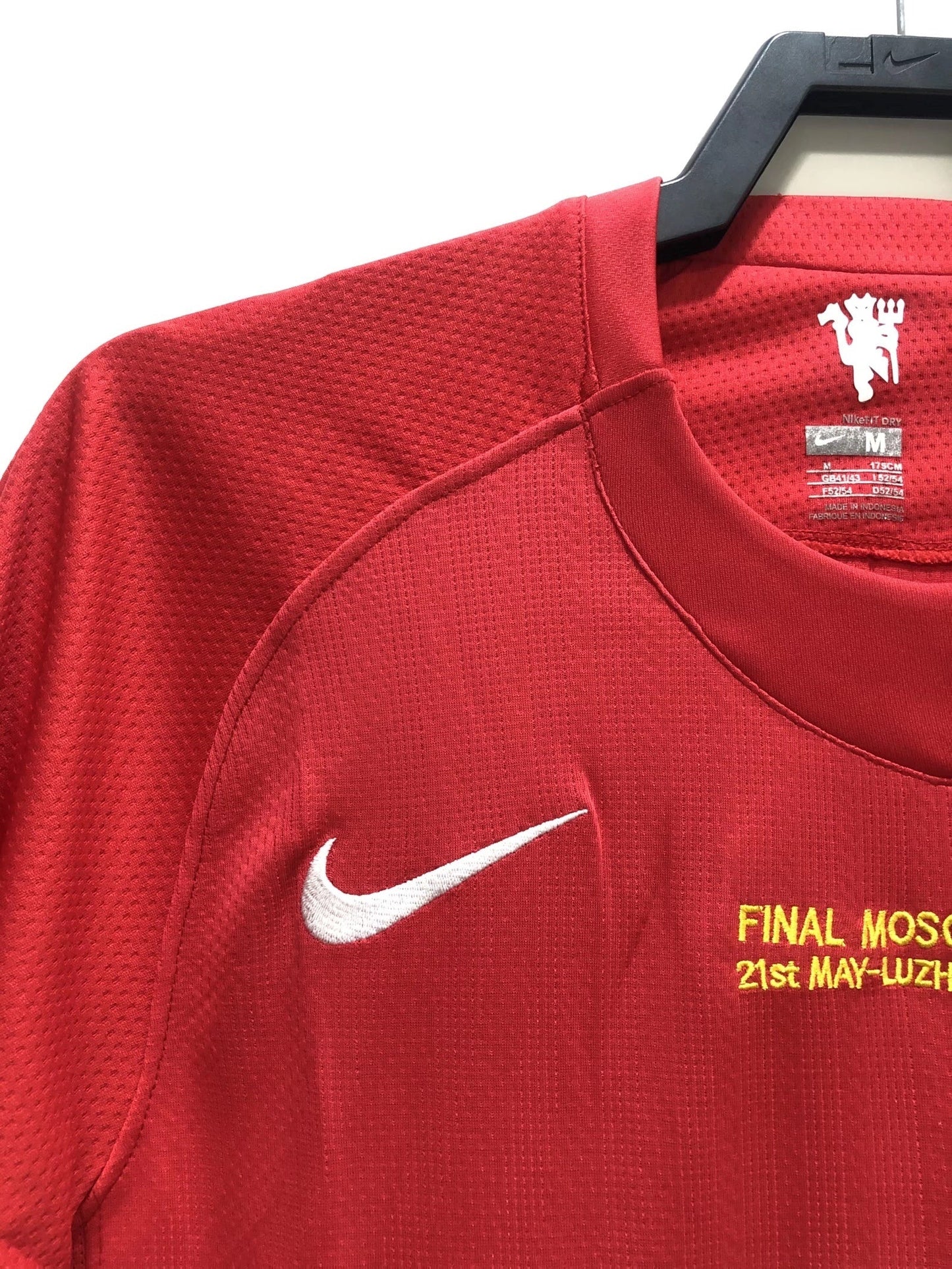 Camiseta retro para hombre del Manchester United - Temporada 2007/08
