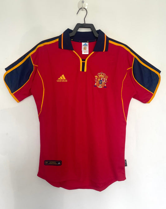 Camiseta retro para hombre de la selección nacional de España - 2000