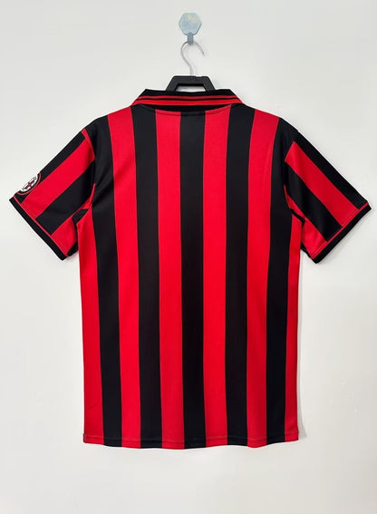 Camiseta retro de hombre Milan equipo local - 1996/1997