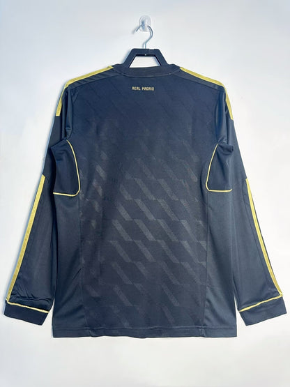 Retro Long Sleeve Real Madrid Adidas Away - 2011/12