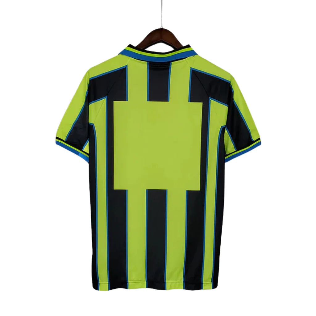 Jersey Manchester City Retro Yellow and Black - 1998/1999
