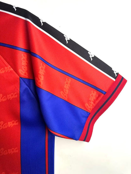 Maillot Rétro Homme Domicile Barcelone - 1997/1998