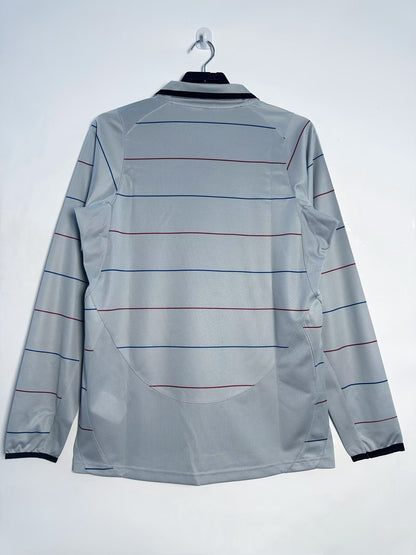 Maillot Rétro Homme Manches Longues Extérieur Barcelone - 2003/04