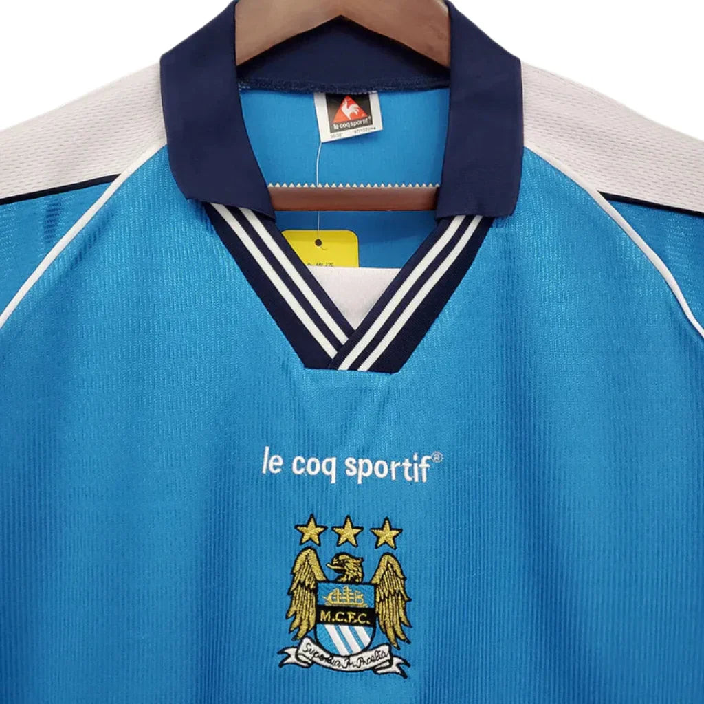 Jersey Manchester City Retro Blue - 1999/2001