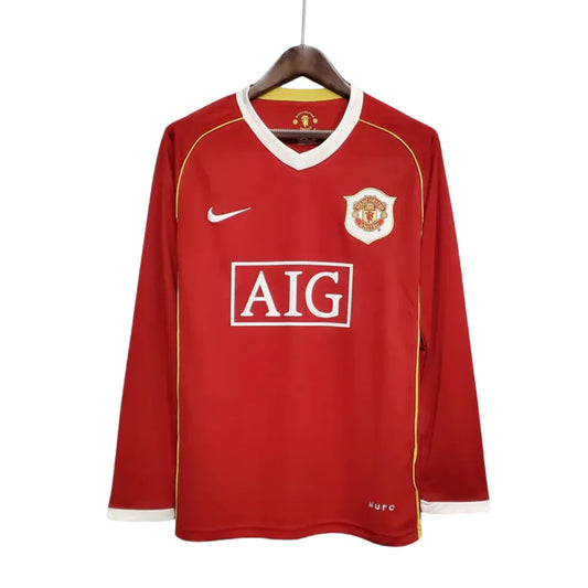 Retro Long Sleeve Manchester United Red - 2006/2007