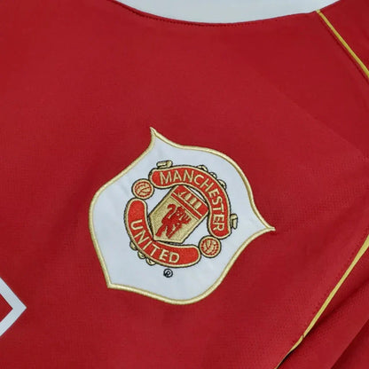Maillot Rétro Manches Longues Manchester United Rouge - 2006/2007