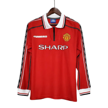 Maillot Rétro Manches Longues Manchester United - 1998/1999