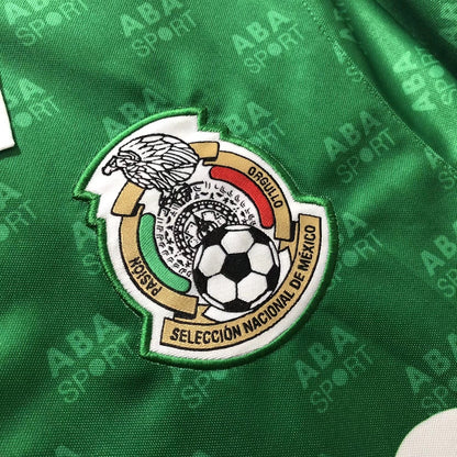 Maillot Rétro Homme Équipe Nationale du Mexique Domicile - 1995