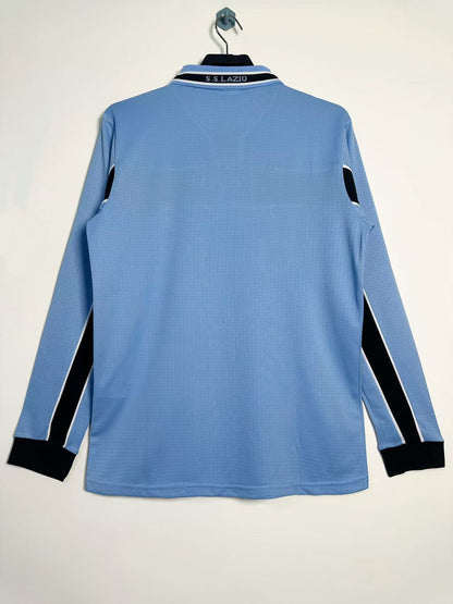 Camiseta retro de manga larga de local de la Lazio para hombre - 1998/99