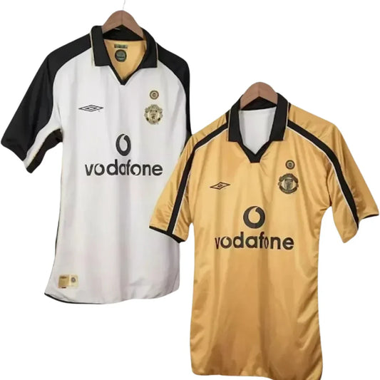 Retro Jersey Manchester United 100 Years - 2001/2002
