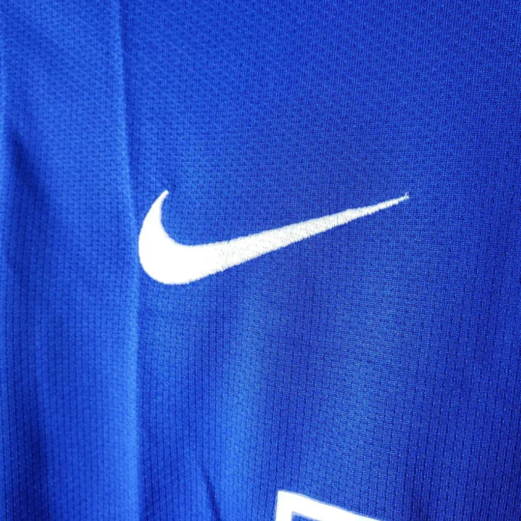 Maillot Rétro Manches Longues Manchester United Bleu - 07/08