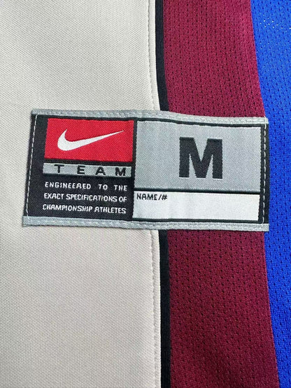 Maillot Rétro Homme Manches Longues Extérieur Barcelone - 1998/99