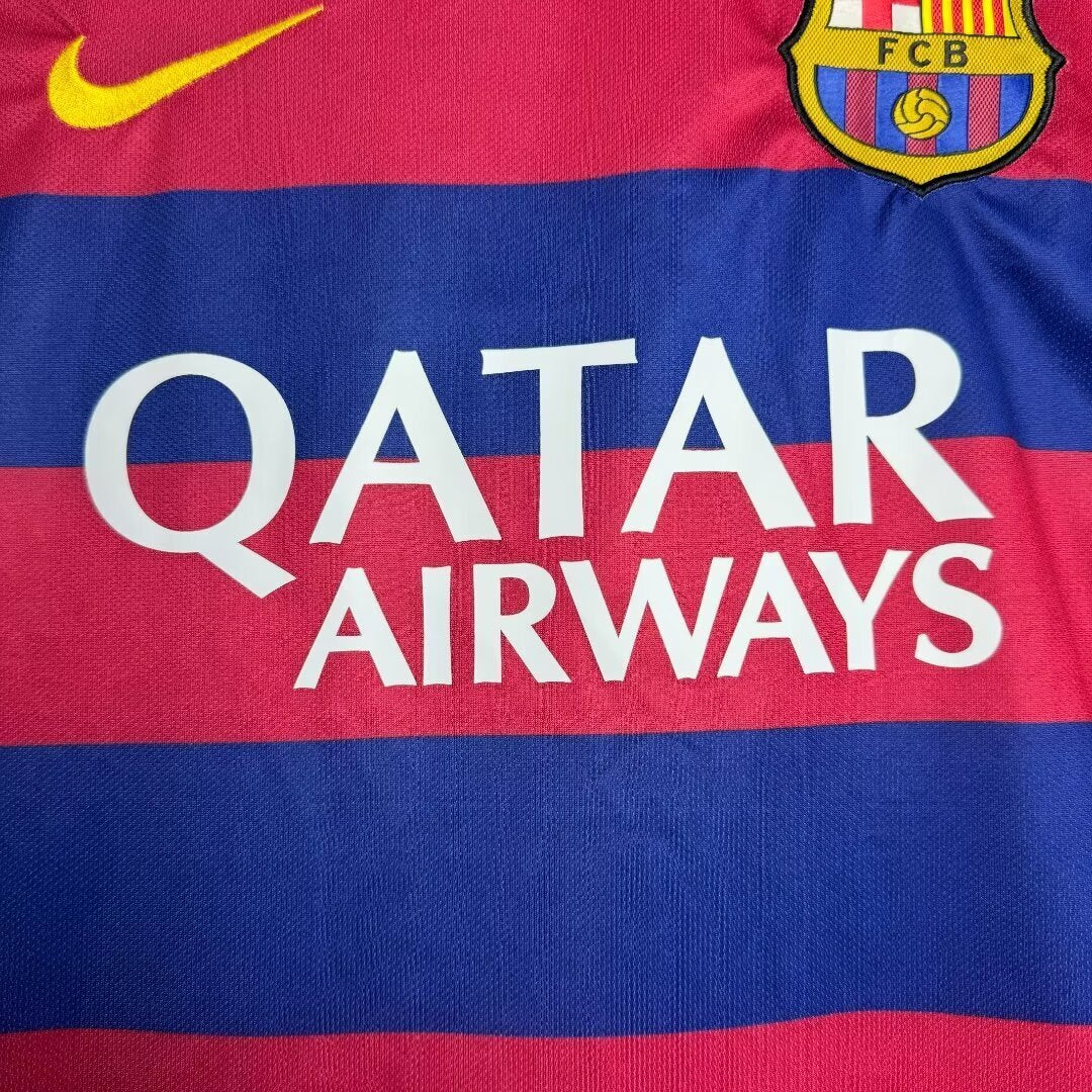 Maillot Rétro Homme Domicile Barcelone - 2015/2016