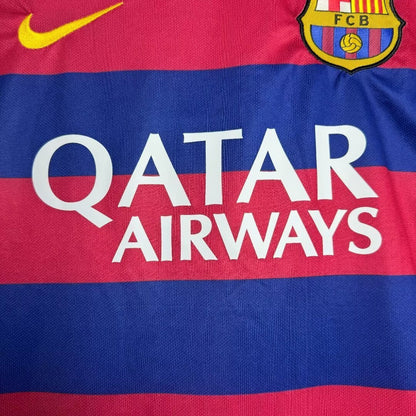 Maillot Rétro Homme Domicile Barcelone - 2015/2016